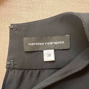 Narciso Rodriguez Black Blouse